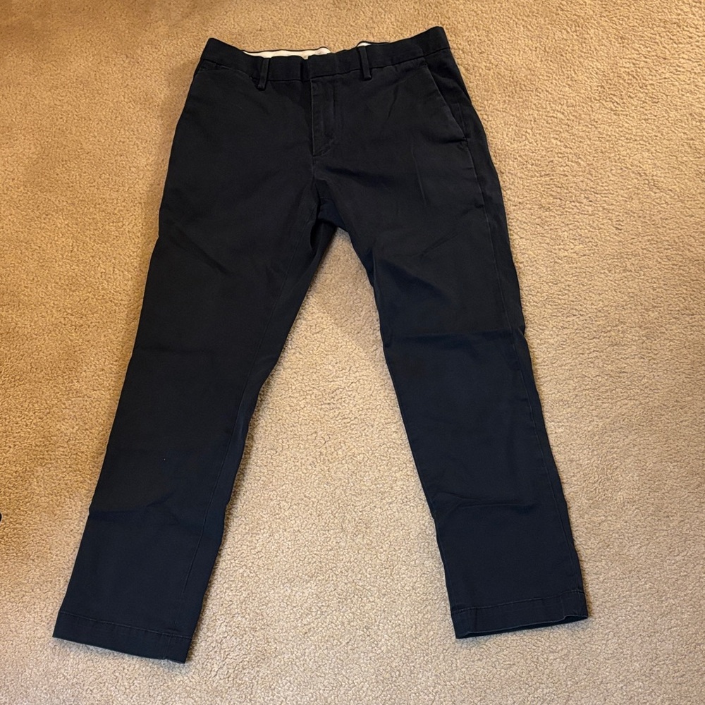 Banana Republic Navy Pants - Aiden slim fit 33x32